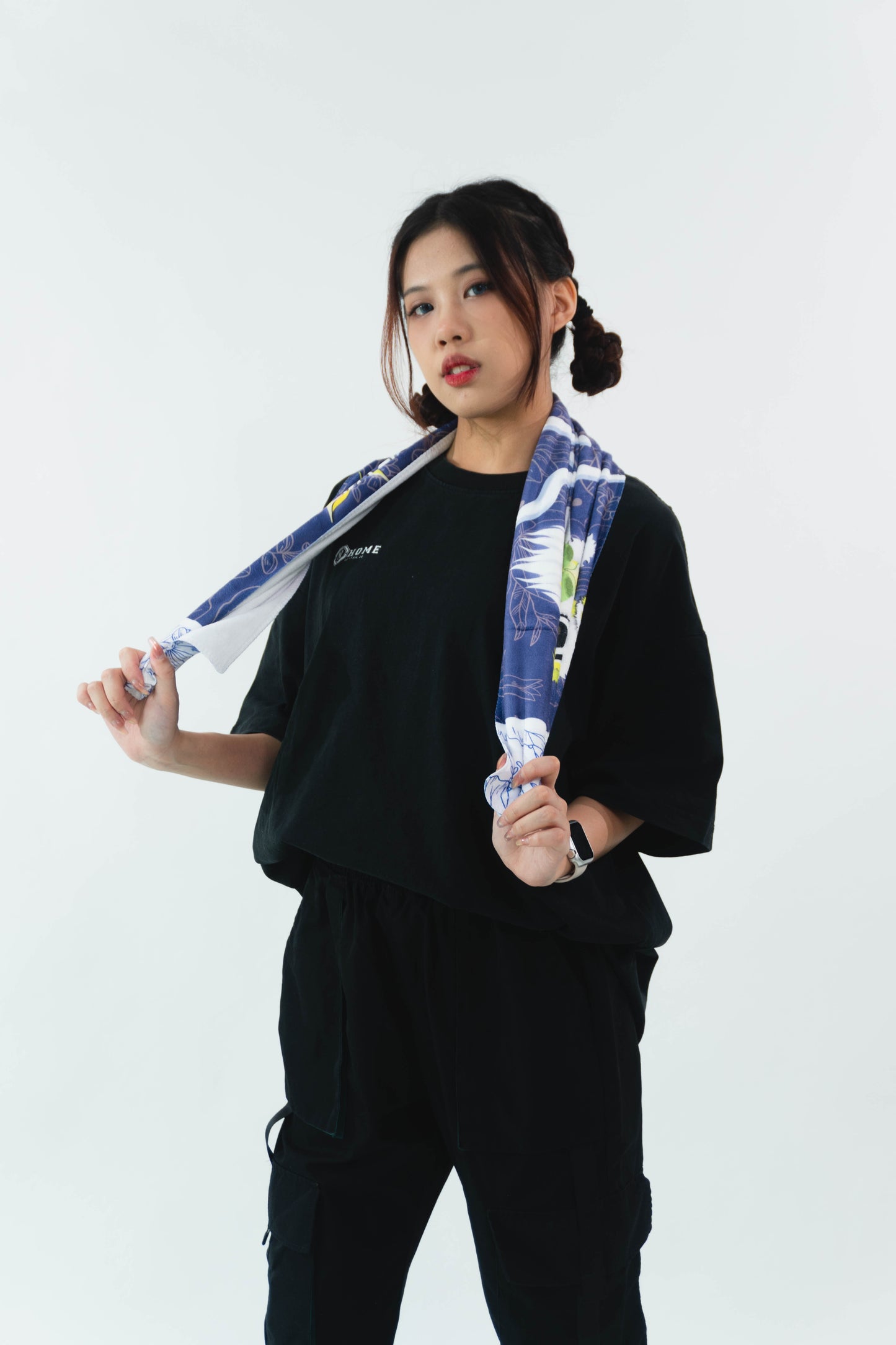 NHOME CULTURE BLUE TOWEL