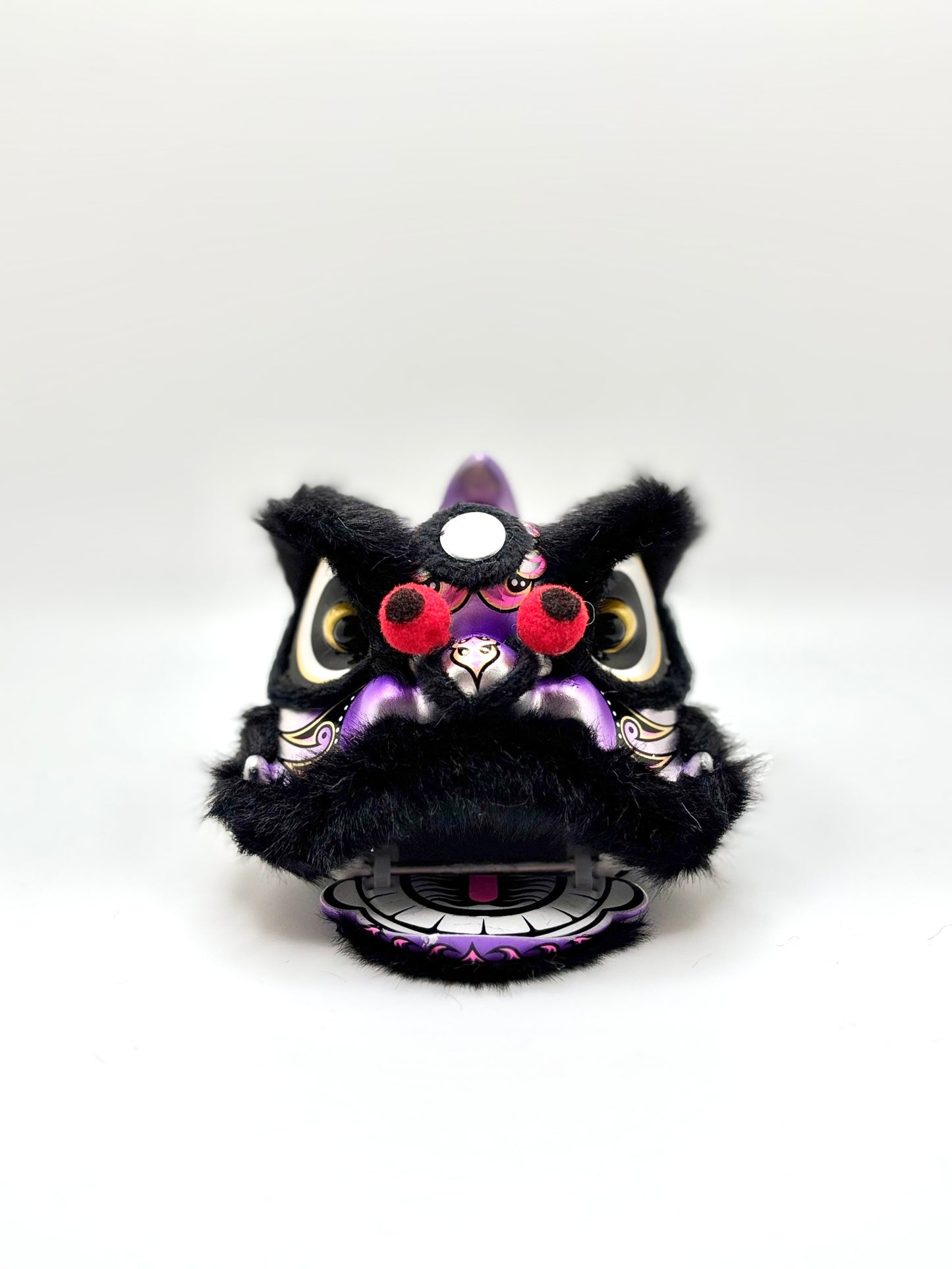 BLACK MINI FUTSAN LION HEAD