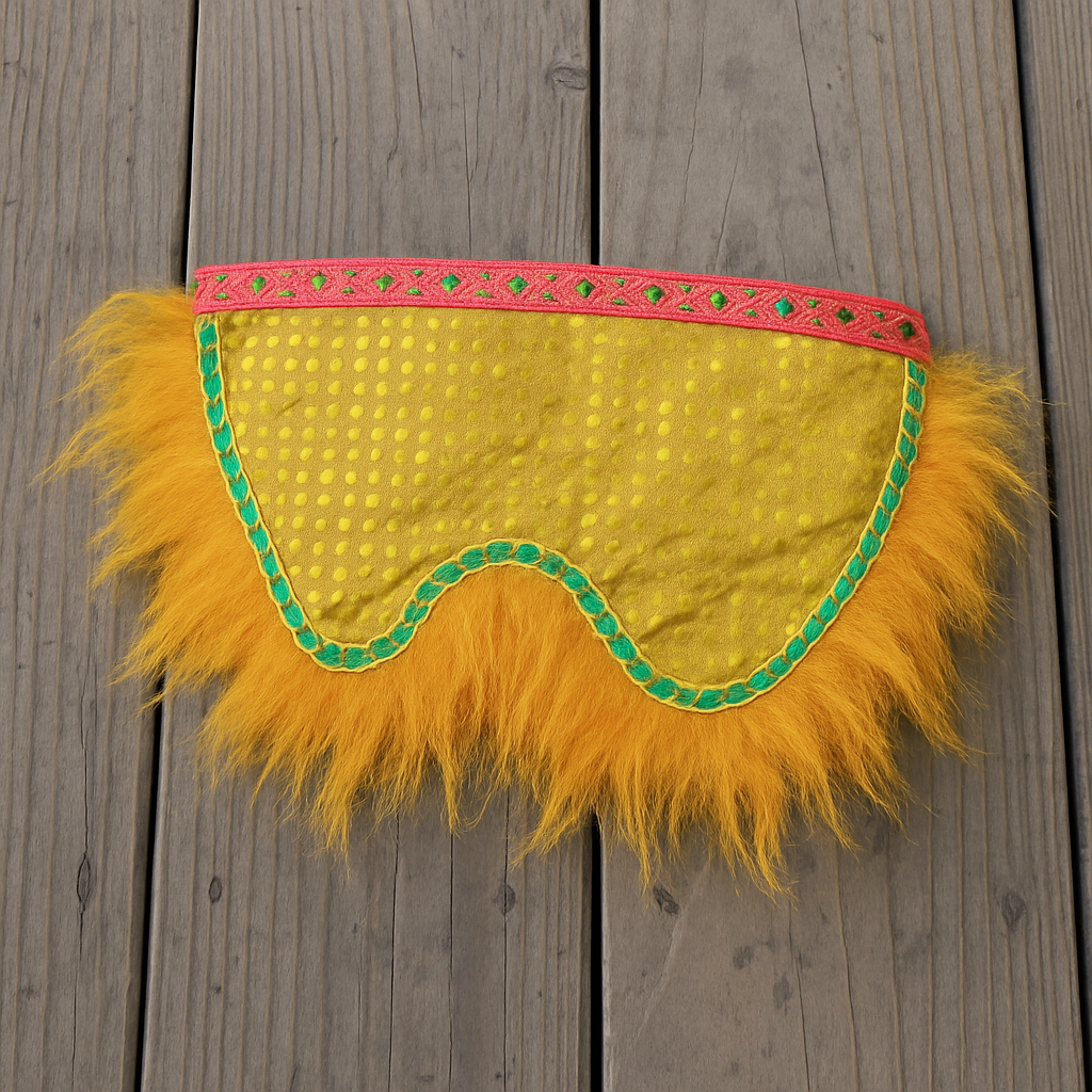 Gold/Green Futsan Lion Costume