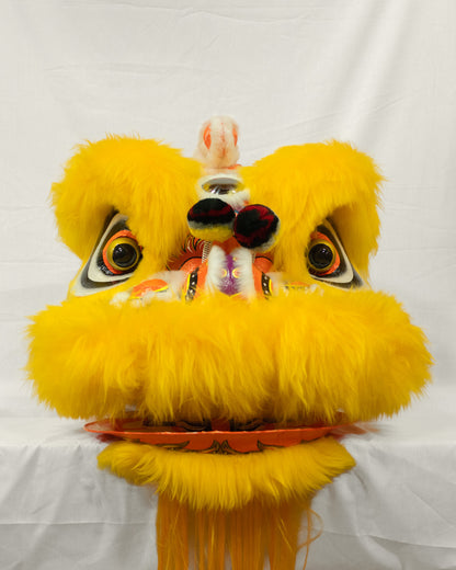 Orange & Yellow Hok San Lion Costume Set – Full Size (Adult)