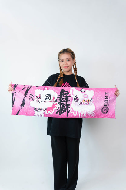 NHOME FIERY PINK TOWEL