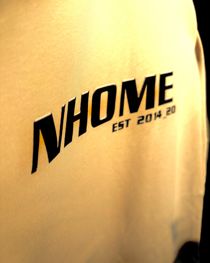NHOME BEIGE “CULTURE” PERFORMANCE TEE