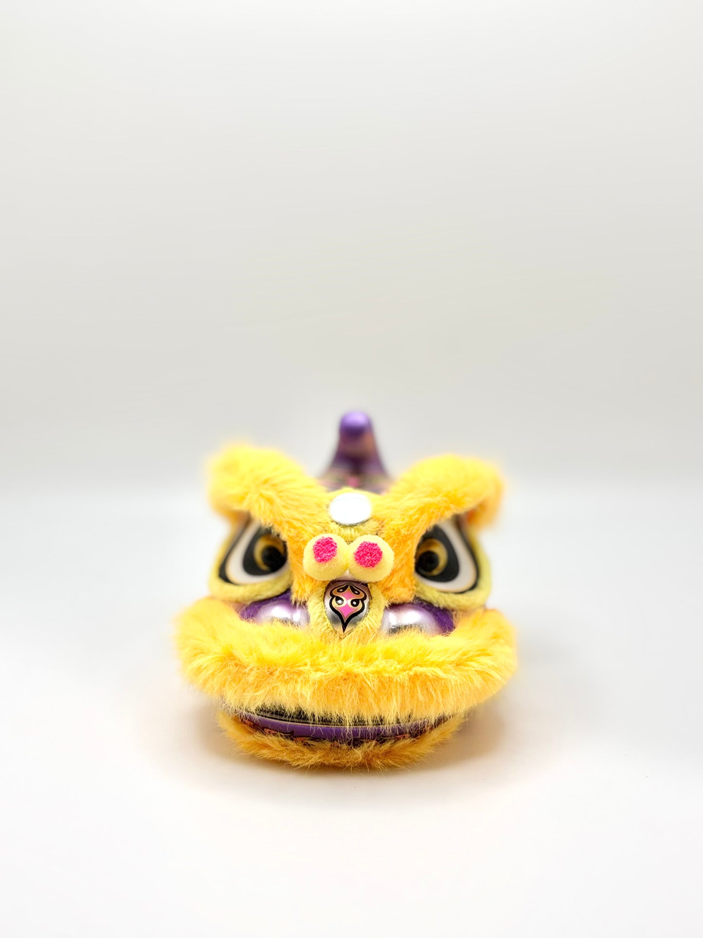 YELLOW MINI HOKSAN LION HEAD