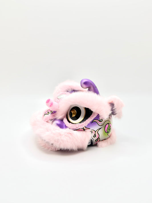 PINK MINI HOKSAN LION HEAD