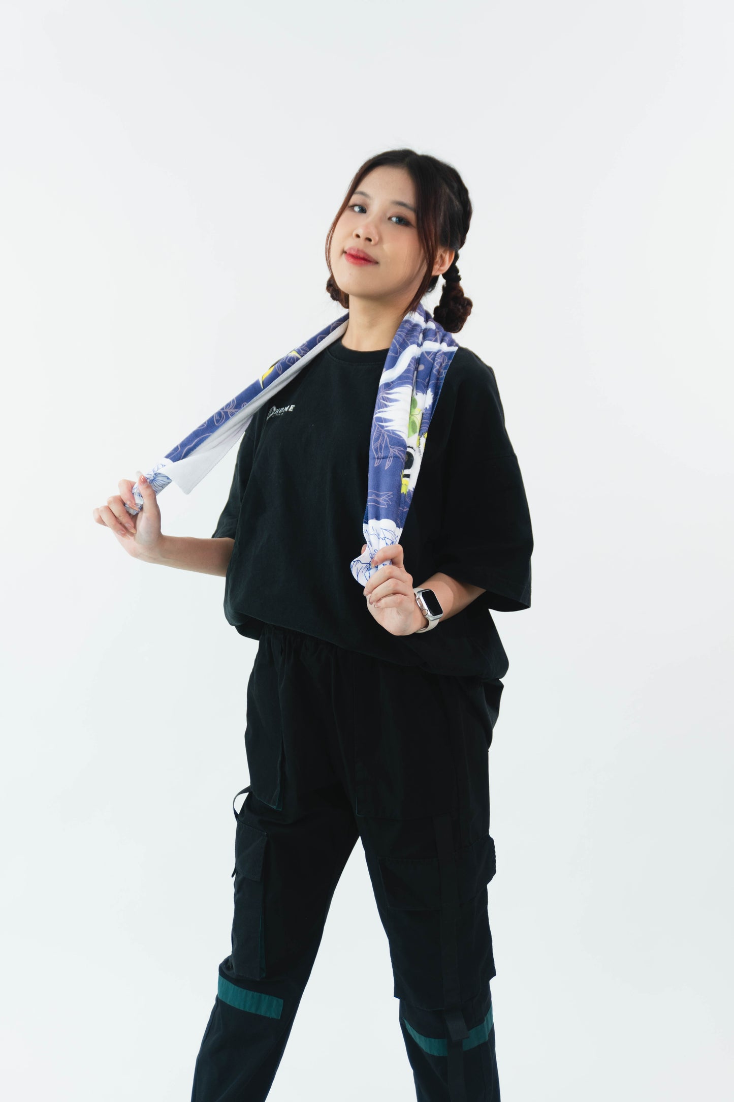 NHOME CULTURE BLUE TOWEL