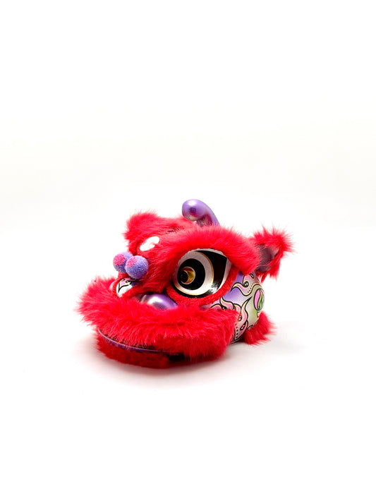 RED MINI HOKSAN LION HEAD