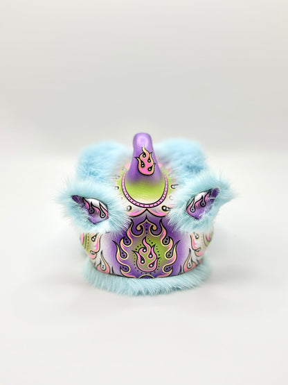 BLUE MINI HOKSAN LION HEAD