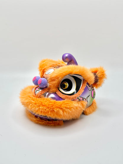 ORANGE MINI HOKSAN LION HEAD