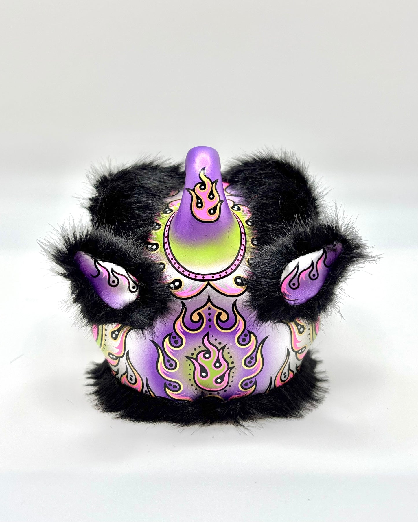 BLACK MINI HOKSAN LION HEAD