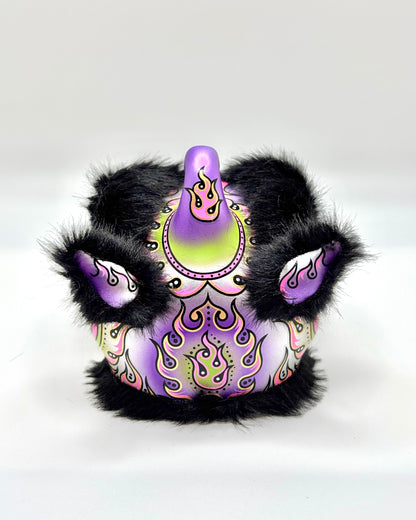 BLACK MINI HOKSAN LION HEAD