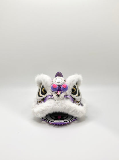 WHITE MINI FUTSAN LION HEAD