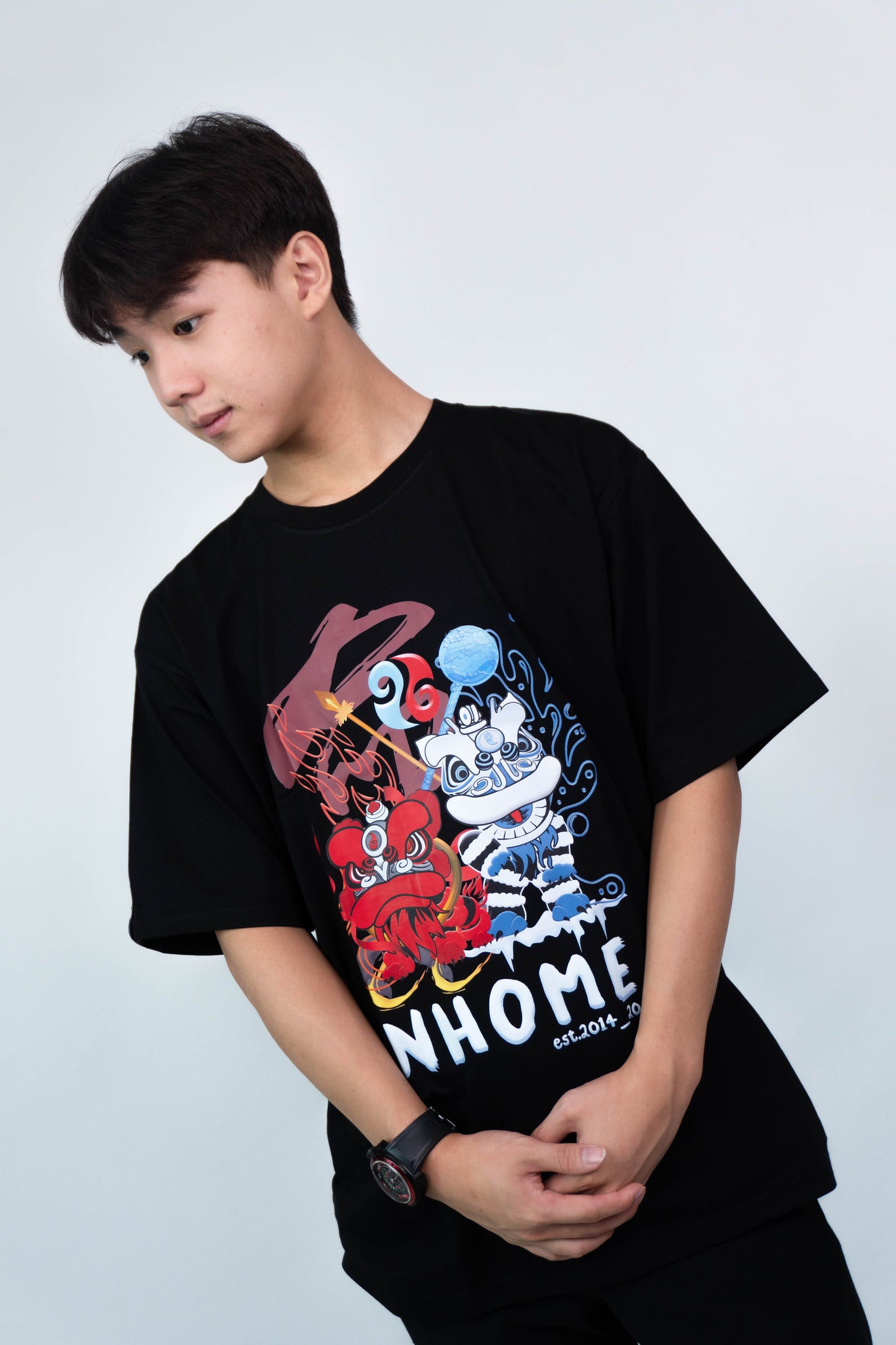 NHOME NEZHA GRAPHIC TEE