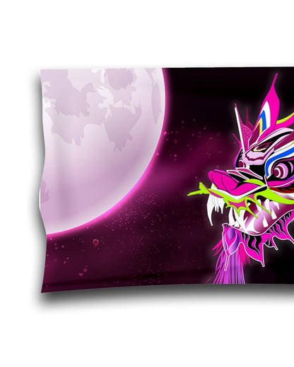 NHOME NEON DRAGON TOWEL