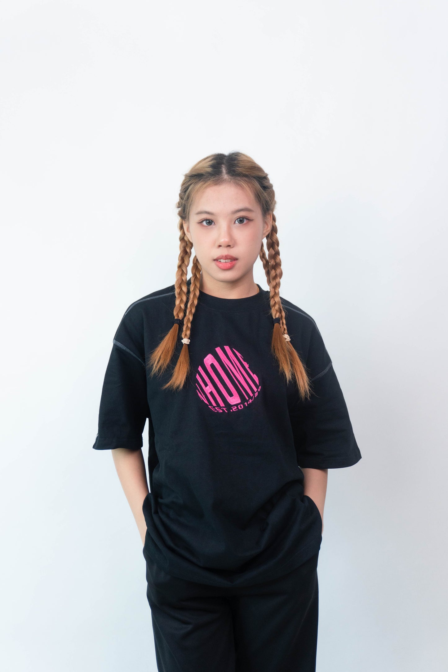 NHOME BLACK TRADITIONAL SPORT TEE