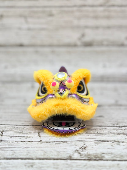 YELLOW MINI FUTSAN LION HEAD