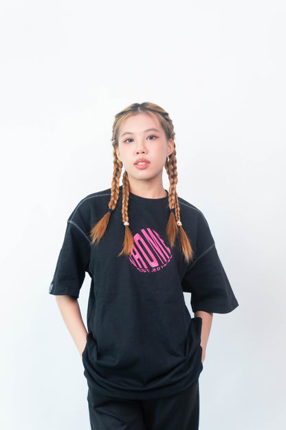 NHOME BLACK TRADITIONAL SPORT TEE