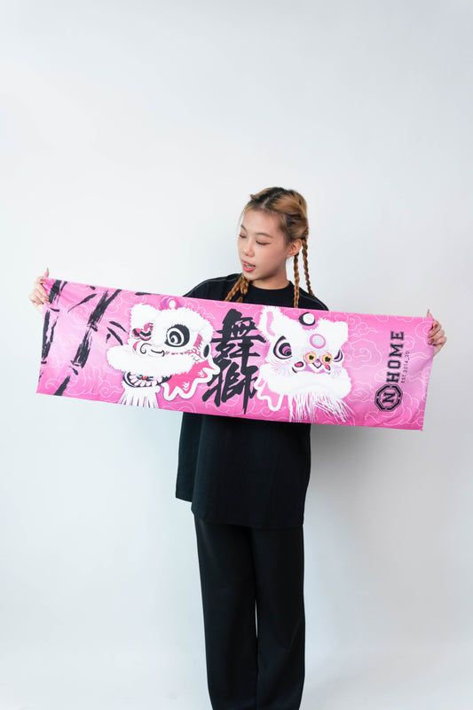 NHOME FIERY PINK TOWEL