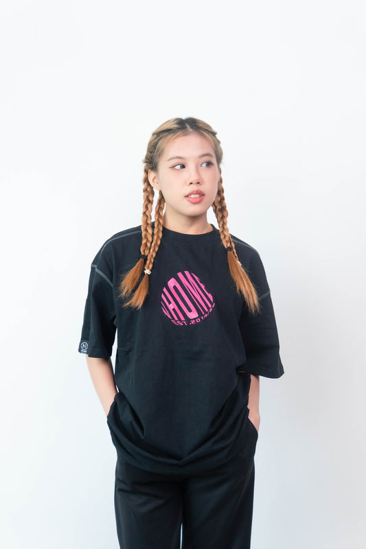 NHOME BLACK TRADITIONAL SPORT TEE