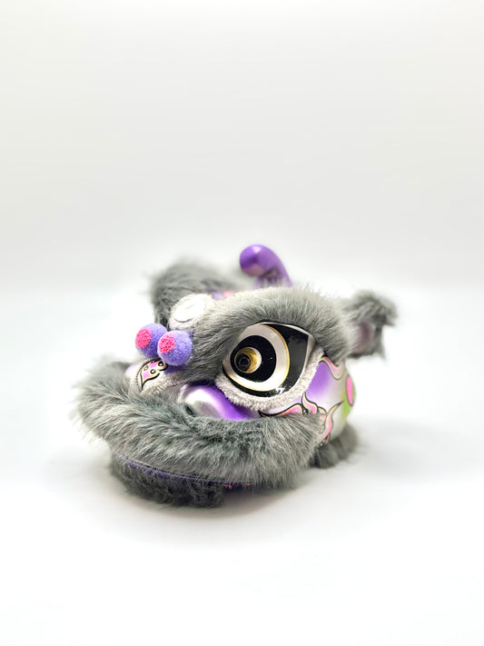 GREY MINI HOKSAN LION HEAD