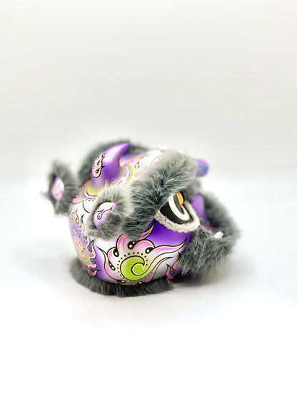 GREY MINI FUTSAN LION HEAD