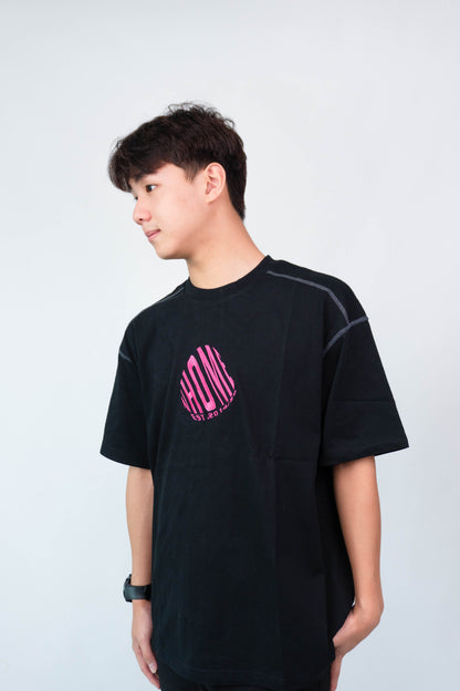 NHOME BLACK TRADITIONAL SPORT TEE