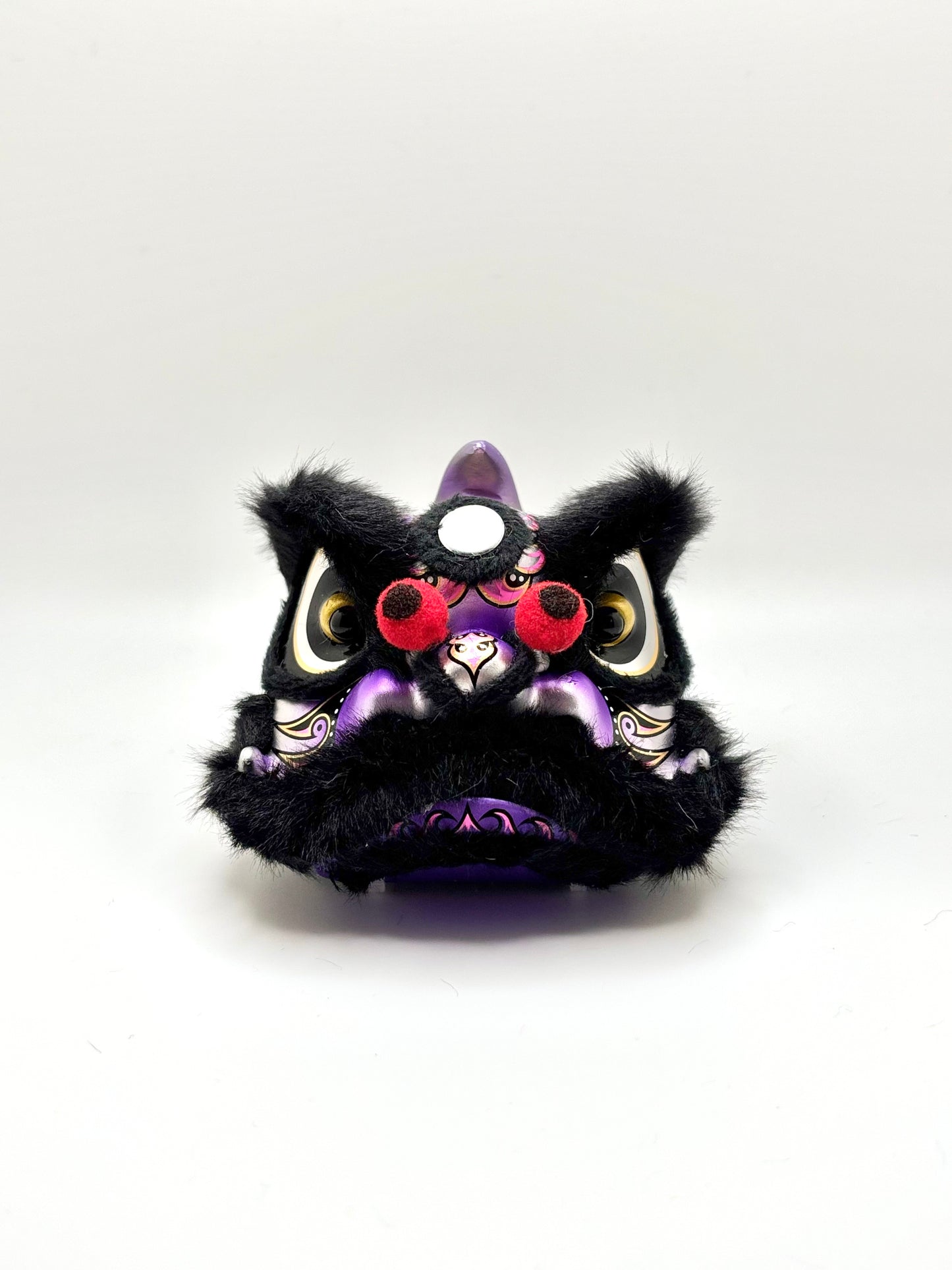 BLACK MINI FUTSAN LION HEAD