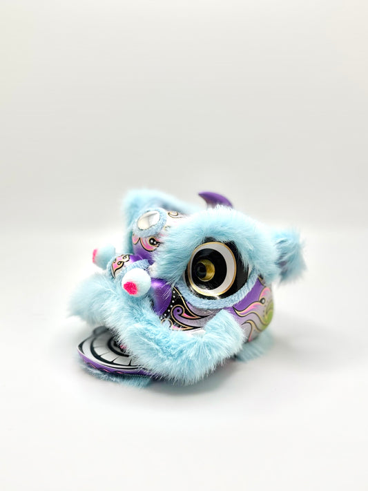 BLUE MINI FUTSAN LION HEAD