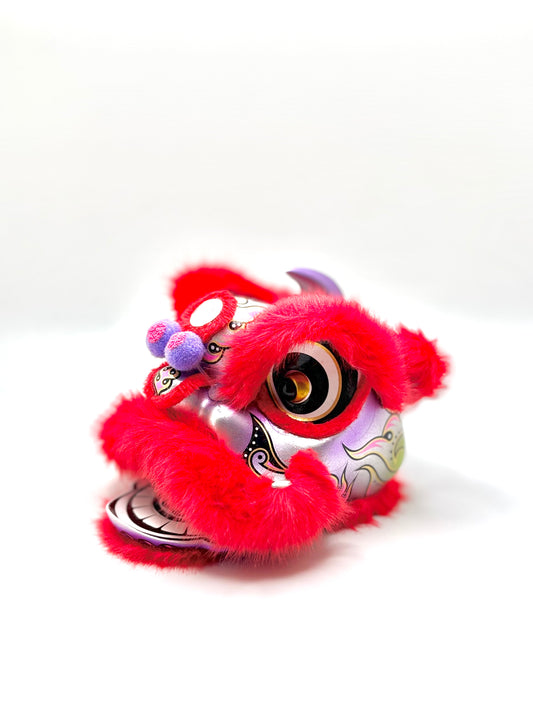 RED MINI FUTSAN LION HEAD