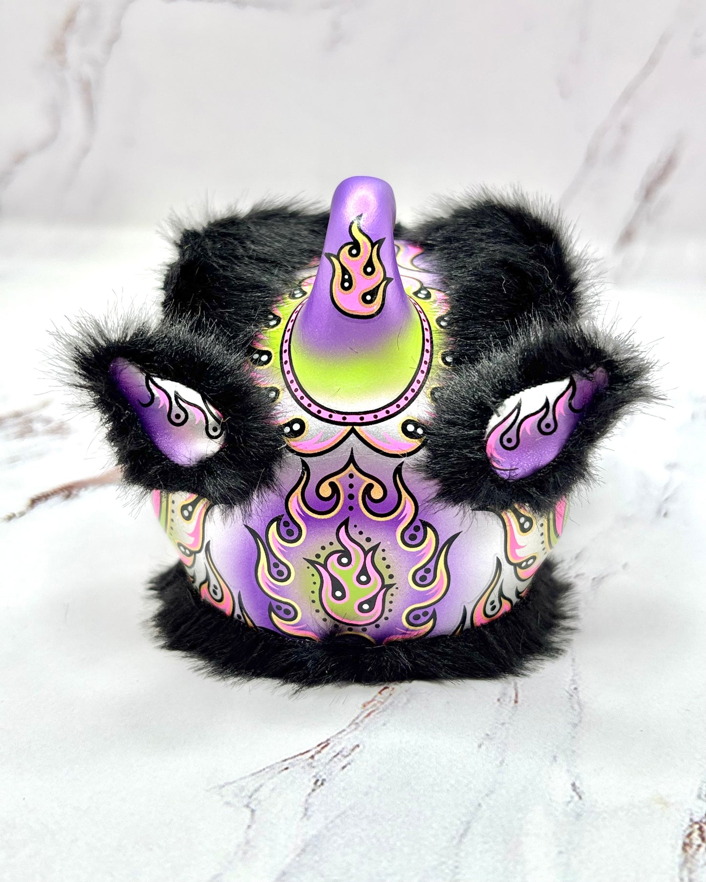 BLACK MINI HOKSAN LION HEAD