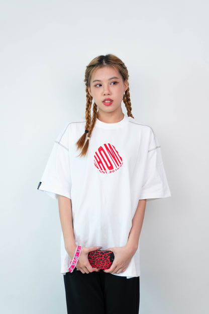 NHOME WHITE TRADITIONAL SPORT TEE