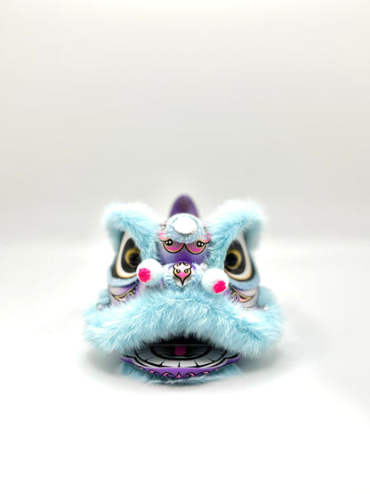 BLUE MINI FUTSAN LION HEAD