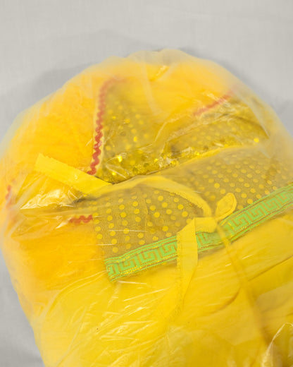 Orange & Yellow Hok San Lion Costume Set – Full Size (Adult)