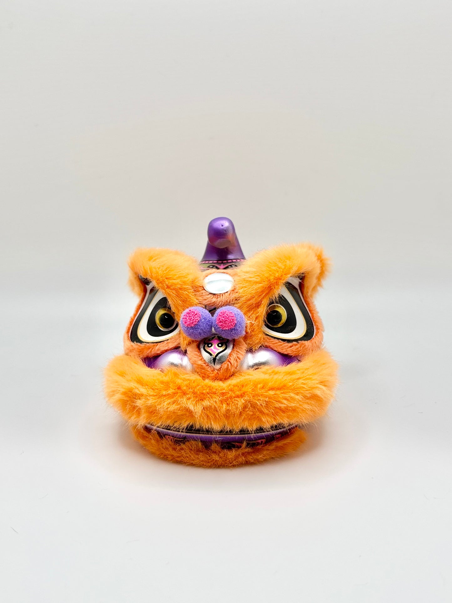 ORANGE MINI HOKSAN LION HEAD