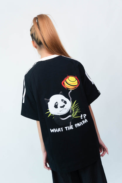 NHOME BLACK PANDA SPORT TEE