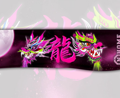 NHOME NEON DRAGON TOWEL