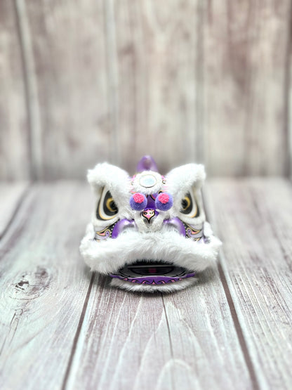 WHITE MINI FUTSAN LION HEAD