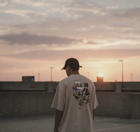 NHOME BEIGE “CULTURE” PERFORMANCE TEE