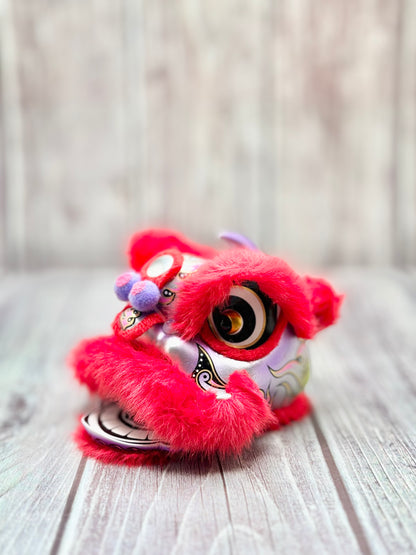 RED MINI FUTSAN LION HEAD