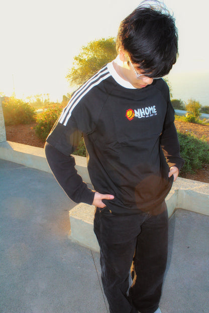 NHOME BLACK PANDA SPORT TEE