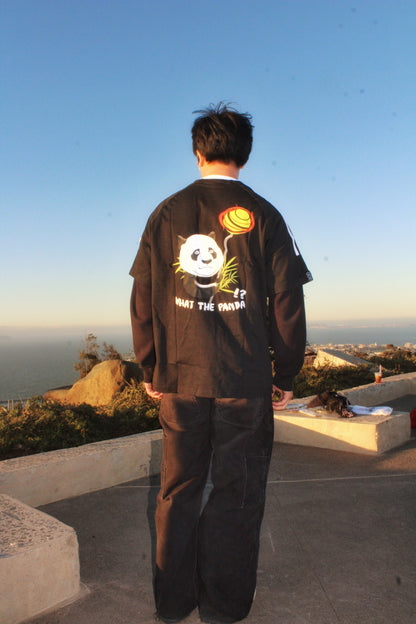 NHOME BLACK PANDA SPORT TEE