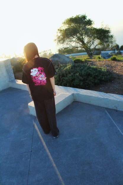 NHOME BLACK TRADITIONAL SPORT TEE