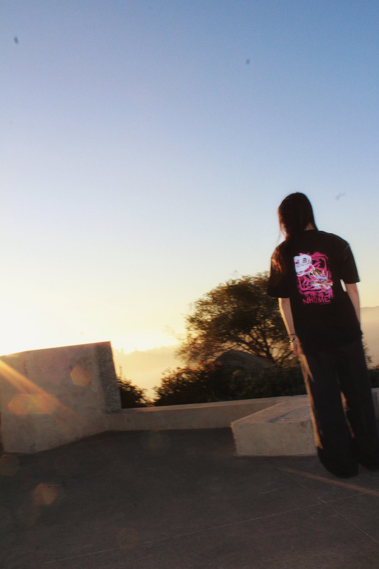 NHOME BLACK TRADITIONAL SPORT TEE