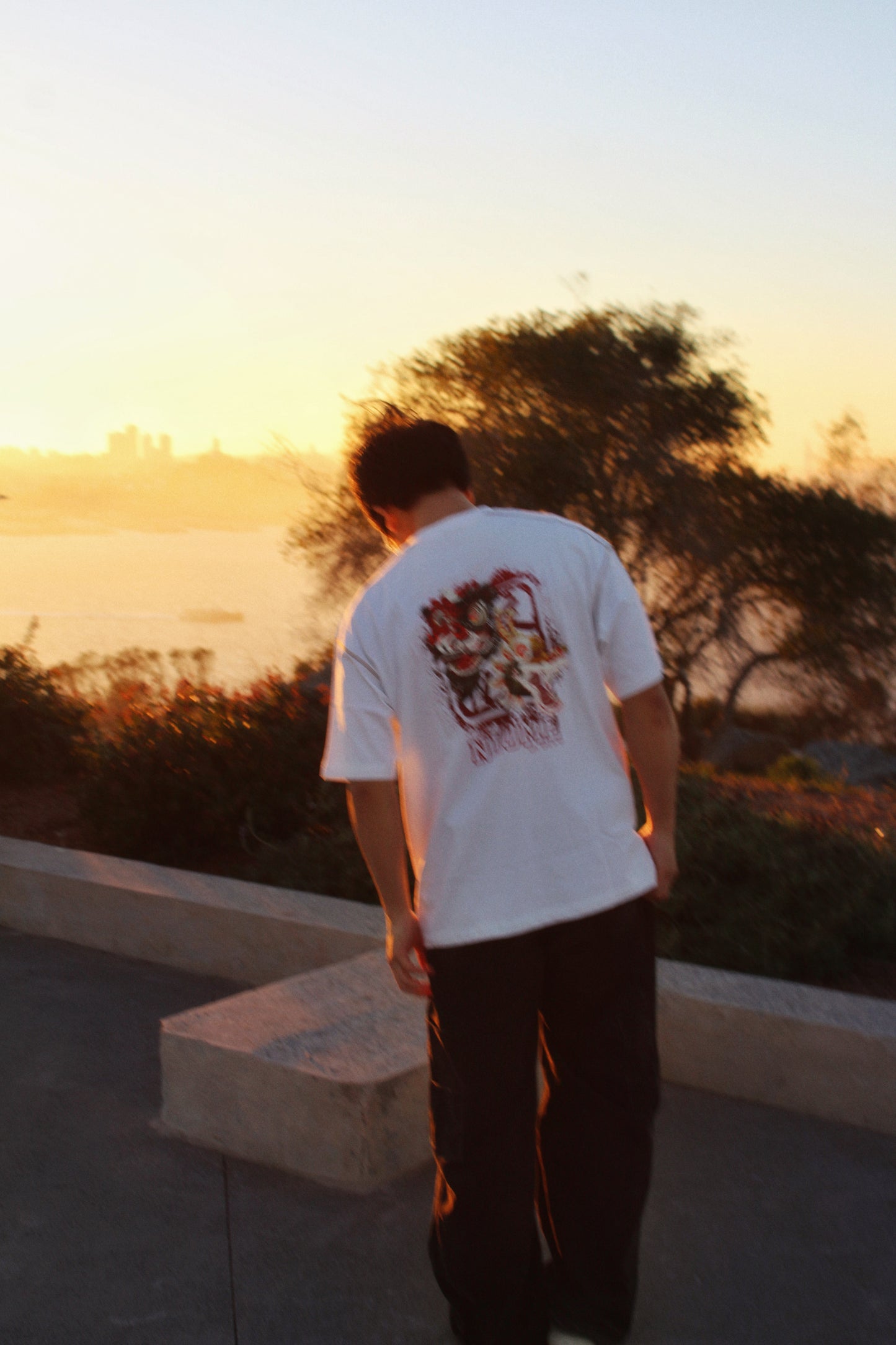 NHOME WHITE TRADITIONAL SPORT TEE