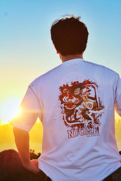 NHOME WHITE TRADITIONAL SPORT TEE