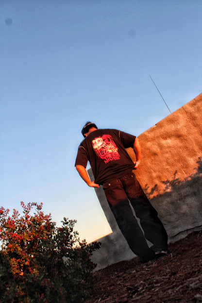 NHOME BLACK TRADITIONAL SPORT TEE