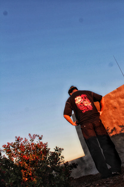 NHOME BLACK TRADITIONAL SPORT TEE