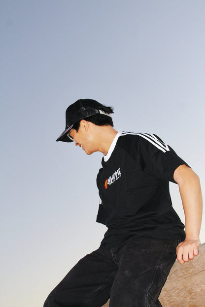 NHOME BLACK PANDA SPORT TEE