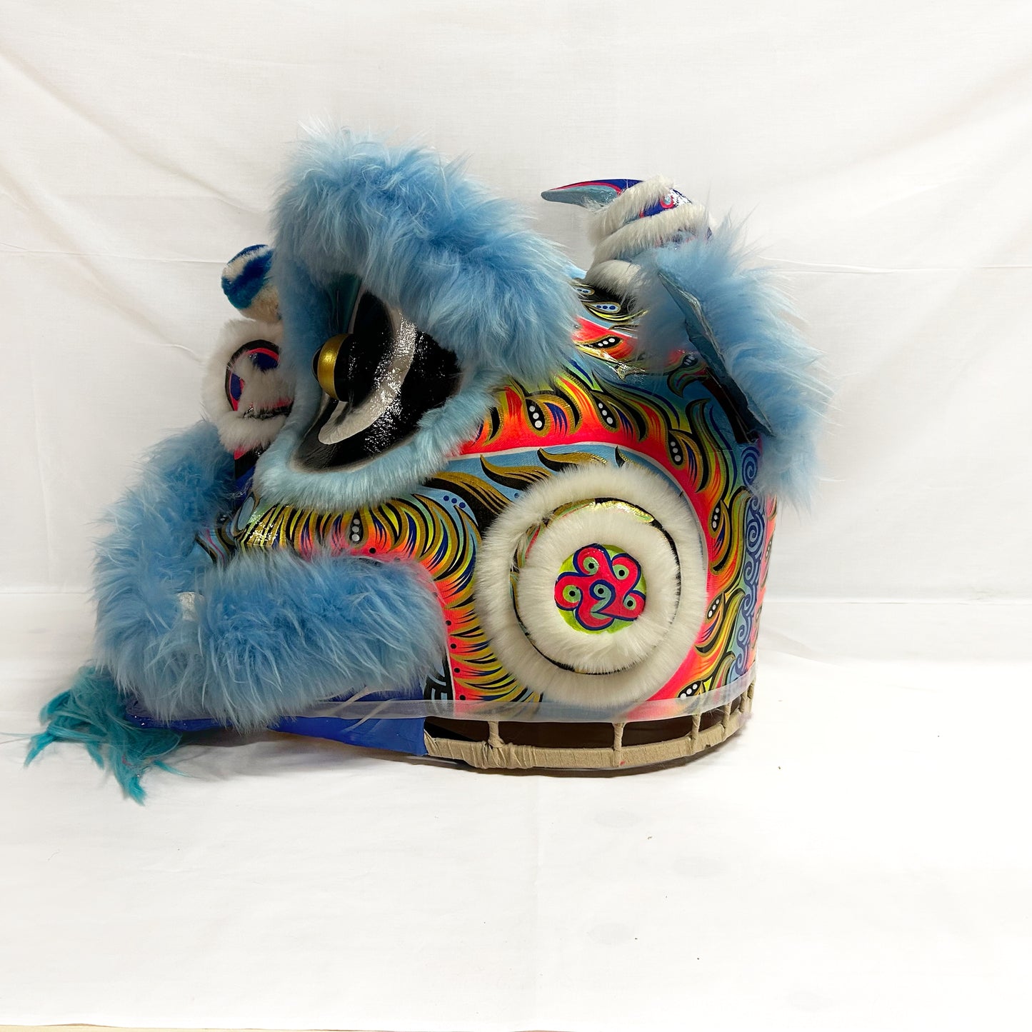 Blue Futsan Full Size Lion Head Costume