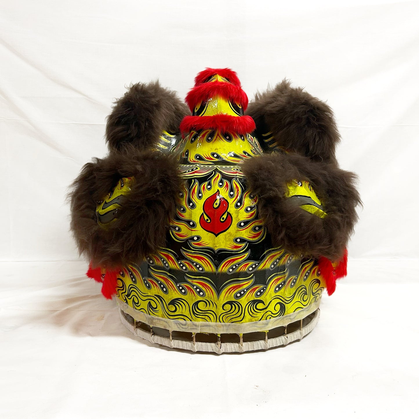 Brown Futsan Full Size Lion Head Costume