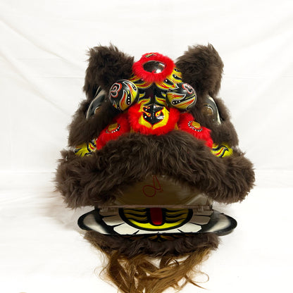 Brown Futsan Full Size Lion Head Costume